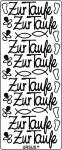 Ursus KREATIV STICKER 10x23CM,MOTIV 94,1ST.GOLD