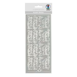 Ursus KREATIV STICKER 10x23CM,MOTIV 10,1ST.SILBER