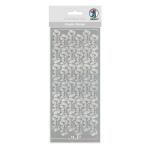 Ursus KREATIV STICKER 10x23CM,MOTIV 47,1ST.SILBER