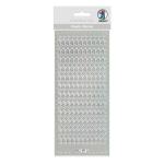 Ursus KREATIV STICKER 10x23CM,MOTIV 49,1ST.SILBER