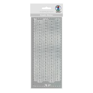 Ursus KREATIV STICKER 10x23CM,MOTIV 51,1ST.SILBER