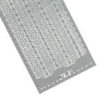 Ursus KREATIV STICKER 10x23CM,MOTIV 51,1ST.SILBER