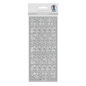 Ursus KREATIV STICKER 10x23CM,MOTIV 66,1ST.SILBER