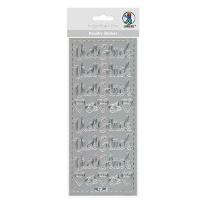 Ursus KREATIV STICKER 10x23CM,MOTIV 81,1ST.SILBER