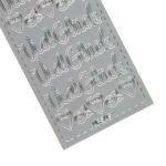 Ursus KREATIV STICKER 10x23CM,MOTIV 81,1ST.SILBER