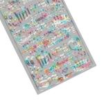 Ursus KREATIV STICKER 10x23CM,MOTIV 09,1ST.MULTIC.