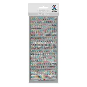 Ursus KREATIV STICKER 10x23CM,MOTIV 13,1ST.MULTIC.