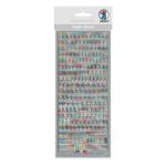 Ursus KREATIV STICKER 10x23CM,MOTIV 13,1ST.MULTIC.