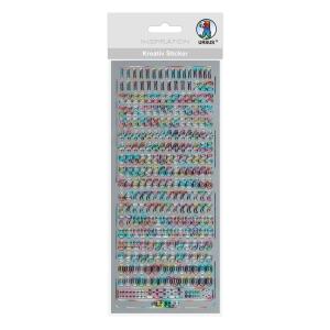 Ursus KREATIV STICKER 10x23CM,MOTIV 15,1ST.MULTIC.