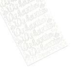 Ursus KREATIV STICKER 10x23CM,MOTIV 93,1ST.WEISS