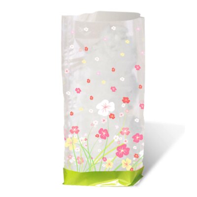 Ursus GESCHENK-BODENBEUTEL BLUMEN 14,5x23,5CM,10ST.