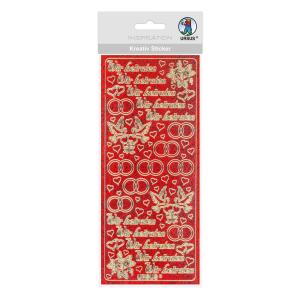 Ursus HOL.KREATIV STICKER 10x23CM,MOTIV 28,1ST.ROT