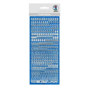 Ursus HOL.KREATIV STICKER 10x23CM,MOTIV 14,1ST.BLAU