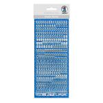 Ursus HOL.KREATIV STICKER 10x23CM,MOTIV 14,1ST.BLAU