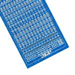 Ursus HOL.KREATIV STICKER 10x23CM,MOTIV 15,1ST.BLAU