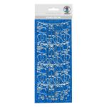 Ursus HOL.KREATIV STICKER 10x23CM,MOTIV 25,1ST.BLAU