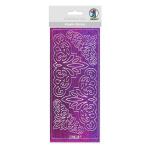 Ursus HOL.KREATIV STICKER 10x23CM,MOTIV 45,1ST.PINK