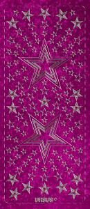 Ursus HOL.KREATIV STICKER 10x23CM,MOTIV 67,1ST.PINK