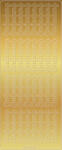 Ursus KREATIV STICKER 10x23CM,MOTIV 02,5ST.GOLD