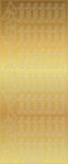 Ursus KREATIV STICKER 10x23CM,MOTIV 03,5ST.GOLD