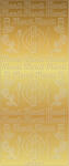Ursus KREATIV STICKER 10x23CM,MOTIV 04,5ST.GOLD