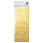 Ursus KREATIV STICKER 10x23CM,MOTIV:124,5ST.GOLD