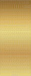 Ursus KREATIV STICKER 10x23CM,MOTIV 15,5ST.GOLD