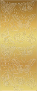 Ursus KREATIV STICKER 10x23CM,MOTIV 16,5ST.GOLD