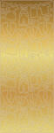 Ursus KREATIV STICKER 10x23CM,MOTIV 25,5ST.GOLD
