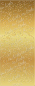 Ursus KREATIV STICKER 10x23CM,MOTIV 27,5ST.GOLD