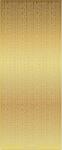 Ursus KREATIV STICKER 10x23CM,MOTIV 34,5ST.GOLD