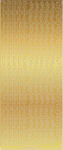 Ursus KREATIV STICKER 10x23CM,MOTIV 35,5ST.GOLD