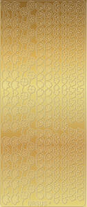 Ursus KREATIV STICKER 10x23CM,MOTIV 38,5ST.GOLD