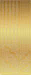 Ursus KREATIV STICKER 10x23CM,MOTIV 41,5ST.GOLD