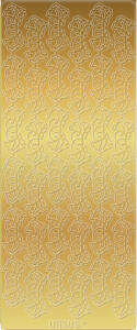 Ursus KREATIV STICKER 10x23CM,MOTIV 47,5ST.GOLD
