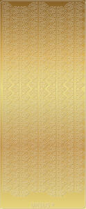 Ursus KREATIV STICKER 10x23CM,MOTIV 51,5ST.GOLD