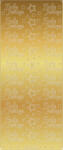 Ursus KREATIV STICKER 10x23CM,MOTIV 60,5ST.GOLD