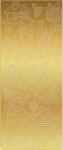 Ursus KREATIV STICKER 10x23CM,MOTIV 64,5ST.GOLD
