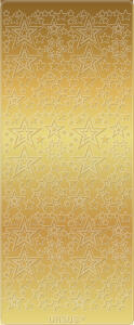 Ursus KREATIV STICKER 10x23CM,MOTIV 65,5ST.GOLD