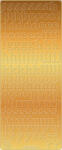 Ursus KREATIV STICKER 10x23CM,MOTIV 70,5ST.GOLD