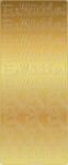 Ursus KREATIV STICKER 10x23CM,MOTIV 75,5ST.GOLD
