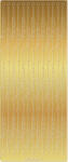 Ursus KREATIV STICKER 10x23CM,MOTIV 86,5ST.GOLD