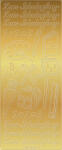 Ursus KREATIV STICKER 10x23CM,MOTIV 89,5ST.GOLD