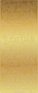 Ursus KREATIV STICKER 10x23CM,MOTIV 94,5ST.GOLD