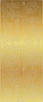 Ursus KREATIV STICKER 10x23CM,MOTIV 96,5ST.GOLD