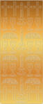 Ursus KREATIV STICKER 10x23CM,MOTIV 97,5ST.GOLD
