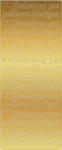 Ursus KREATIV STICKER 10x23CM,MOTIV 98,5ST.GOLD