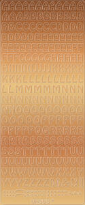 Ursus KREATIV STICKER 10x23CM,MOTIV 13,5ST.KUPFER