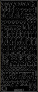 Ursus KREATIV STICKER 10x23CM,MOTIV 70,5ST.SCHWARZ