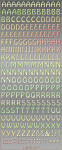 Ursus KREATIV STICKER 10x23CM,MOTIV 13,5ST.MULTIC.